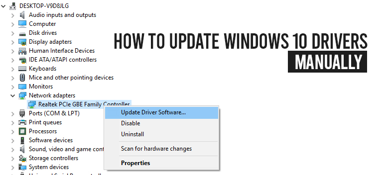 Update Windows 10 Drivers