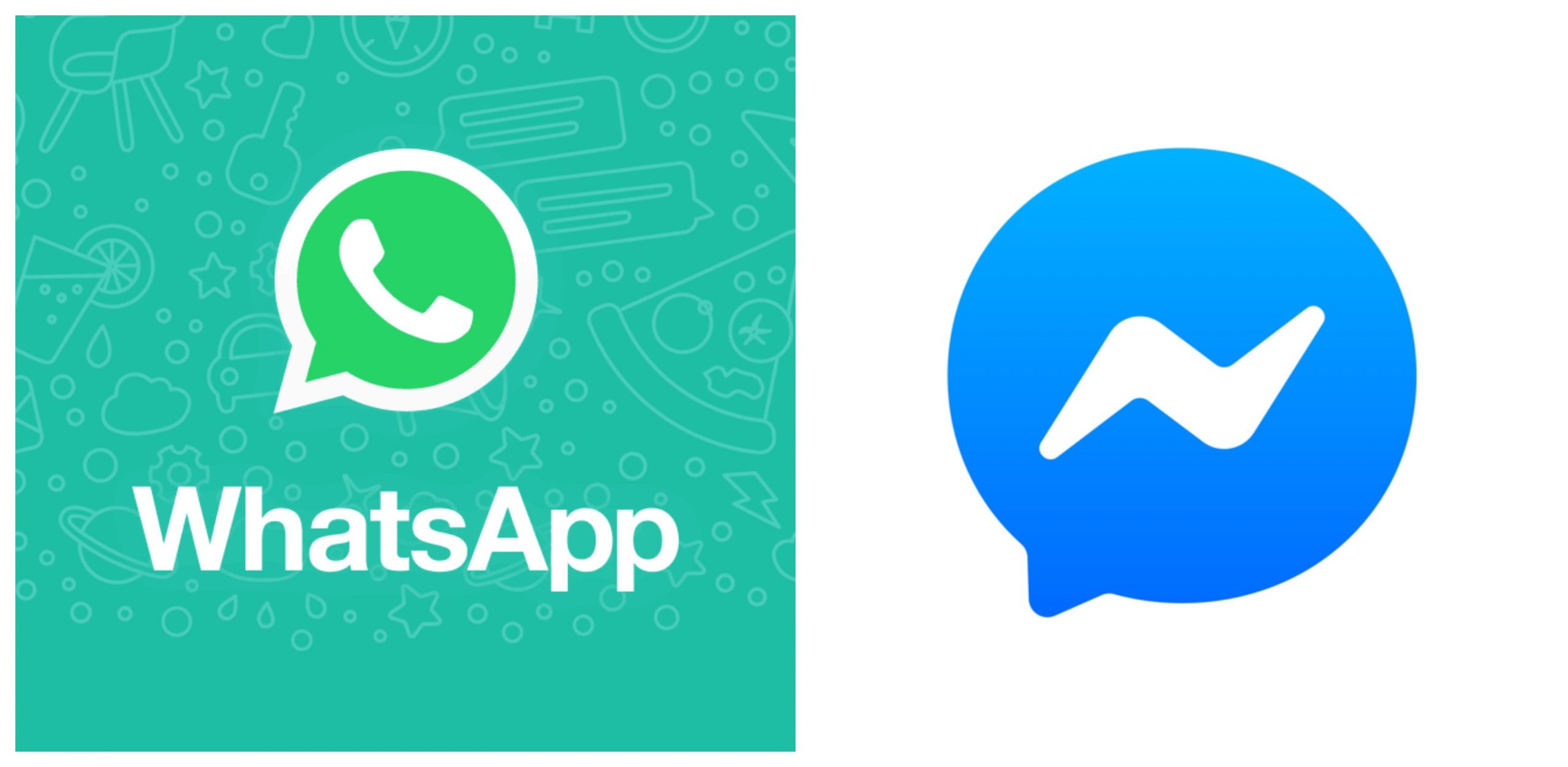 whatsapp and messenger